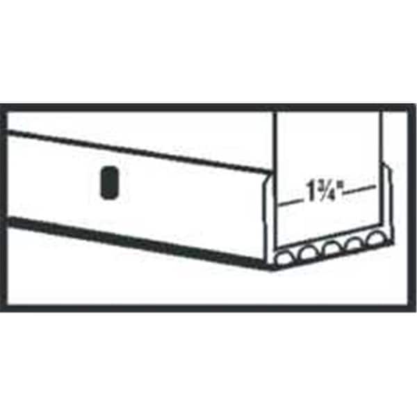 Thermwell Products Frost King -- White Vinyl. Fits 1-3/4" Wood Or Metal Doors. 471021 - main